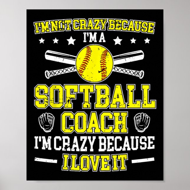 Eftersom jag är en Softll-tränare Softll Coaching  Poster (Framsidan)