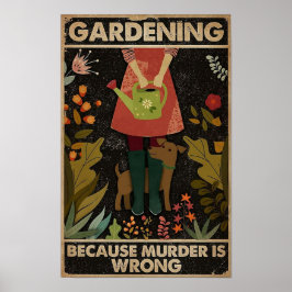 eftersom mordet är fel poster