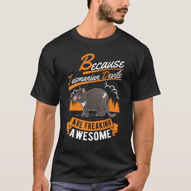 Eftersom Tasmanian Devil är helt fantastiska Tasma T Shirt (Framsida)