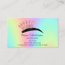 Eftervård Eyebrow Krona Ro Holograp Visitkort