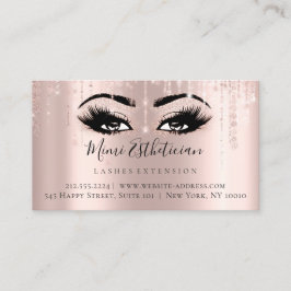 Eftervård Eyelash Ro Beauty Öga Visitkort