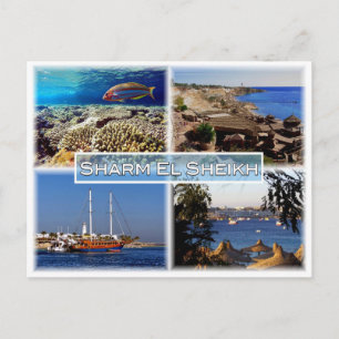 EG-Egypten - Sharm El Sheik - Röda havet - Vykort