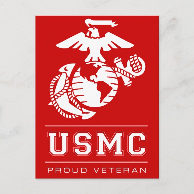 EGA Proud Veteran Vykort (Framsida)