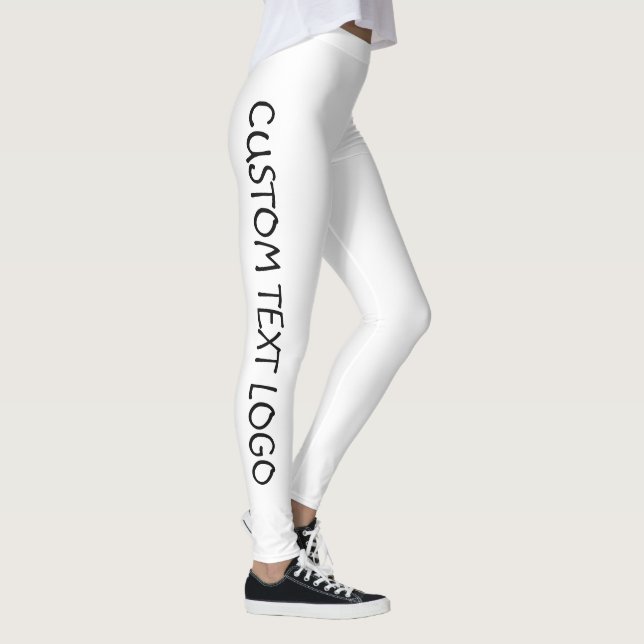 EGEN LOGOTEXT LEGGINGS (Höger)