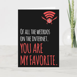 EGEN Min Favoritkonstig på Internet Roligt Ka Kort