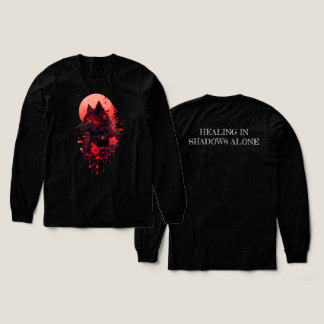 Egen utformning av skugga-Varg T Shirt