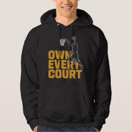 Egen Varje Domstol Sport Blandad Hoodie