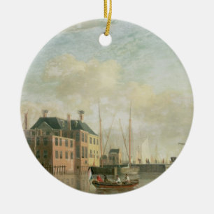 Egenarna hus, Amsterdam Julgransprydnad Keramik