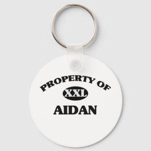 Egendom av AIDAN Nyckelring