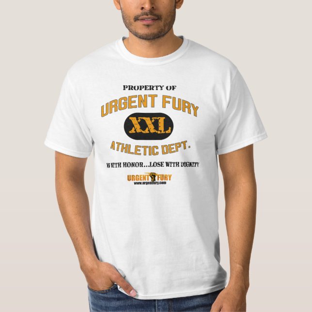 Egendom av akut raseri t-shirt (Framsida)