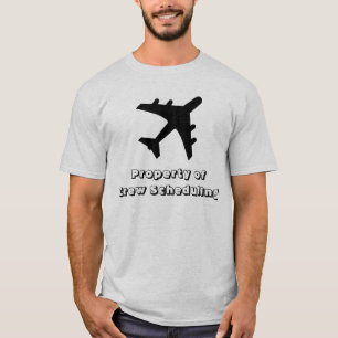 Egendom av besättningScheduling T Shirt