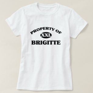 Egendom av BRIGITTE T-shirt