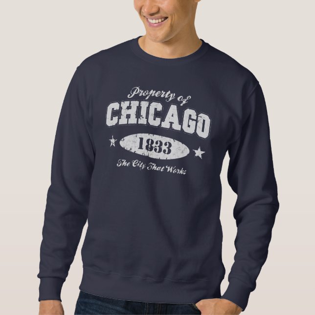 Egendom av Chicago Sweatshirt (Framsida)