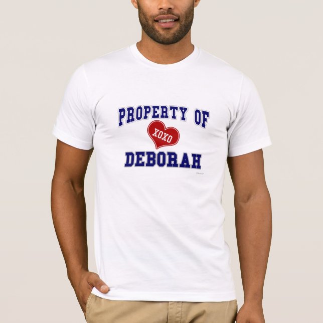 Egendom av Deborah Tröja (Framsida)