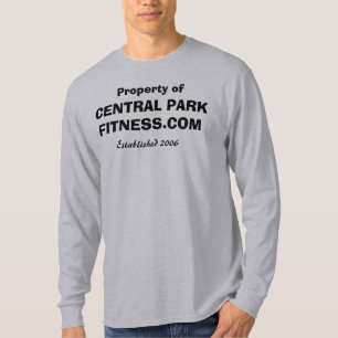 Egendom av den Central Park konditionen Tee Shirt