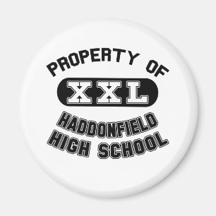 Egendom av den Haddonfield högstadiet Magnet