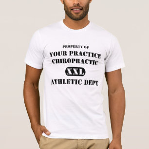 Egendom av den idrotts- dept.en för Chiropractic T Shirt