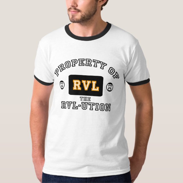 Egendom av den RVL-ution skjortaringeren Tee (Framsida)