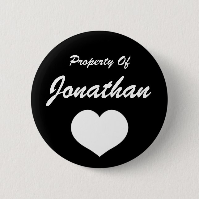 Egendom av (ditt namn) knapp (Framsida)