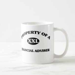 Egendom av en FINANSIELL KONSULENT Kaffemugg