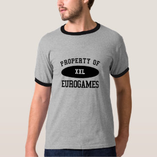 Egendom av Eurogames T-shirt