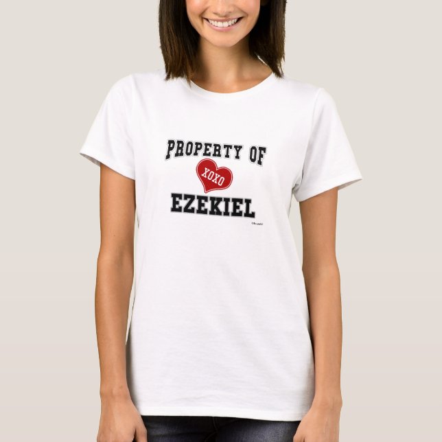 Egendom av Ezekiel T Shirt (Framsida)