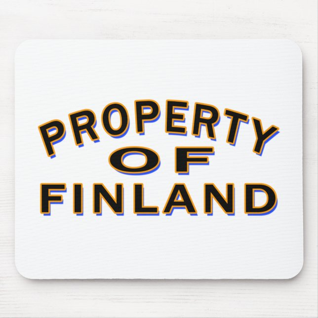 Egendom av Finland Musmatta (Framsidan)