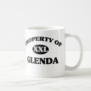 Egendom av GLENDA Kaffemugg