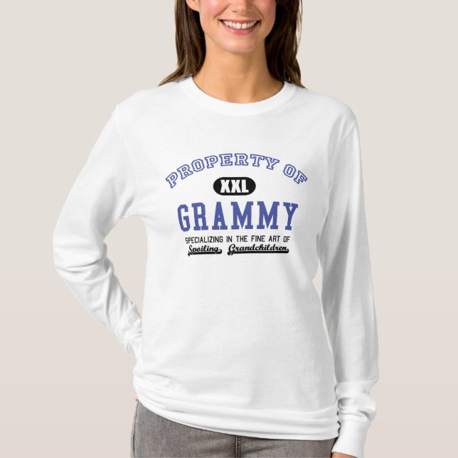 Egendom av Grammy Tee Shirt (Framsida)