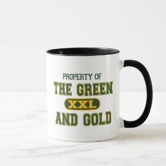 Egendom av grönten och Gold1en Mugg