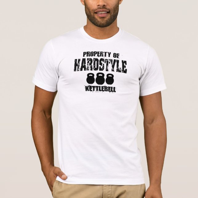Egendom av Hardstyle Kettlebell T-shirt (Framsida)