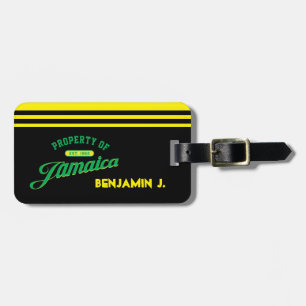 Egendom av Jamaica Bagagebricka