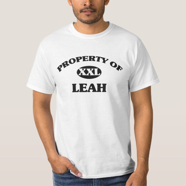Egendom av LEAH Tee Shirt (Framsida)