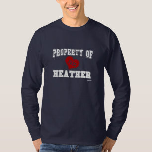 Egendom av ljung t shirt