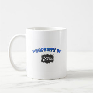 Egendom av muggen kaffemugg