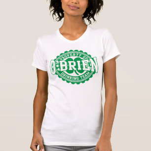 Egendom av O'Brien det irländska dricka laget Tee Shirt
