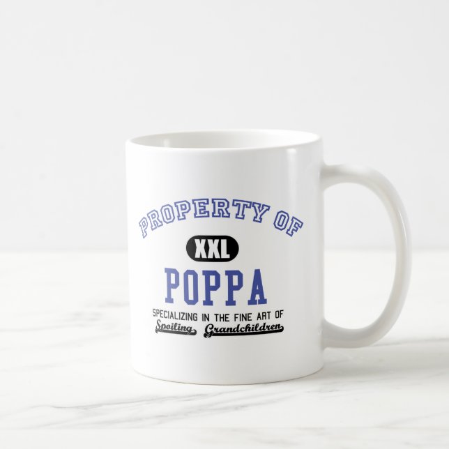 Egendom av poppaen kaffemugg (Höger)