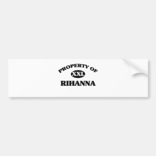 Egendom av RIHANNA Bildekal