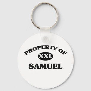 Egendom av SAMUEL Nyckelring