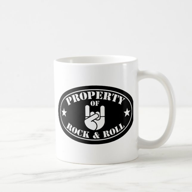 Egendom av sten kaffemugg (Höger)