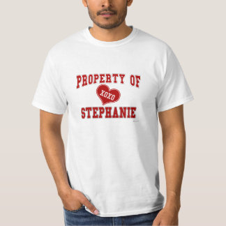 Egendom av Stephanie T-shirt