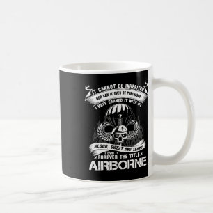 Egendom för Skogsvaktarn i den flygburna armén Kaffemugg