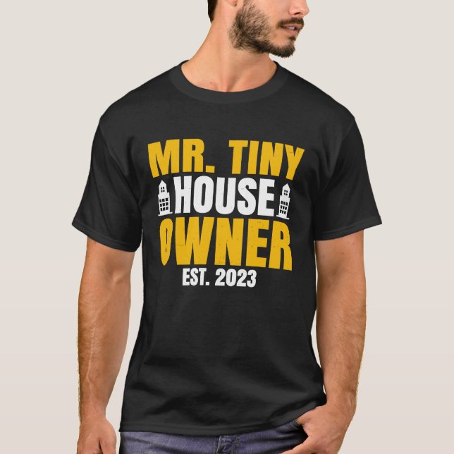 Egendom Homeowner Tiny House Owner Est 2023 T Shirt (Framsida)