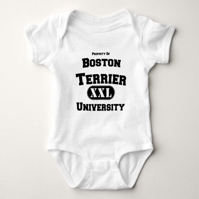 Egendom i Boston Terrier Universiteten Tröja (Framsida)