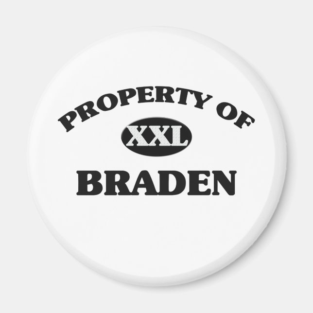 Egendom i BRADEN Magnet (Framsidan)