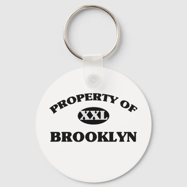 Egendom i BROOKLYN Nyckelring (Framsida)