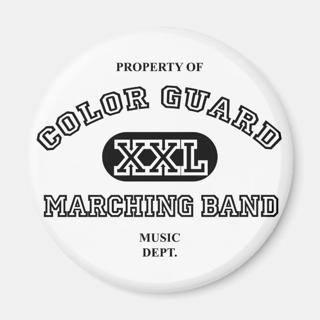Egendom i Colorguard Magnet (Framsidan)