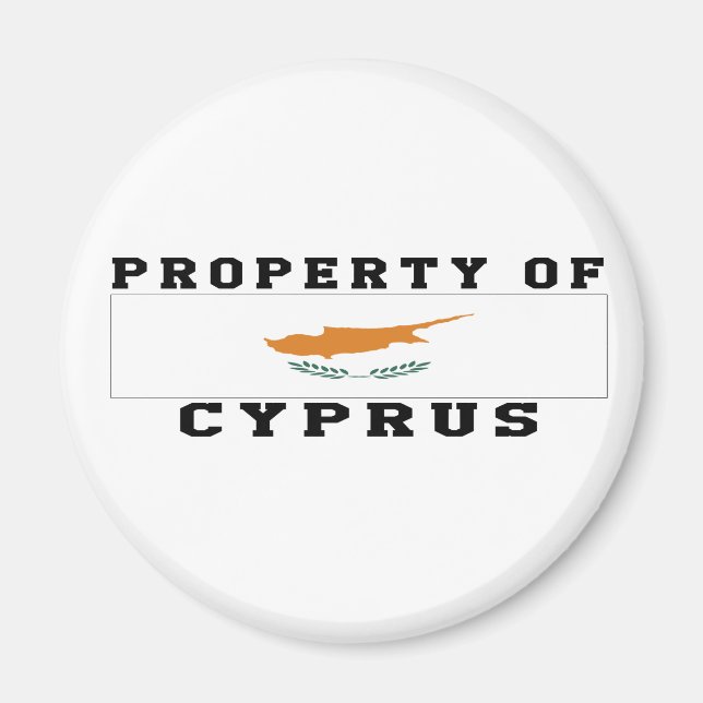 Egendom i Cypern Magnet (Framsidan)