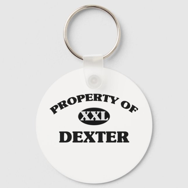 Egendom i DEXTER Nyckelring (Framsida)