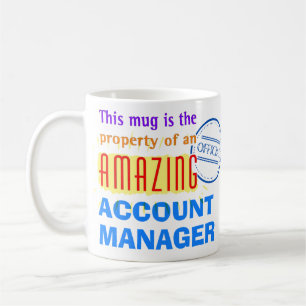 Egendom i en Fantastisk Account Manager Kaffemugg